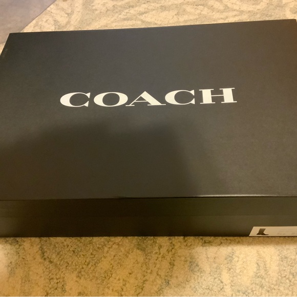 COACH ARMY GREEN LEIGH TWILL BOOTS  SIZE 7.5 B - Picture 5 of 11